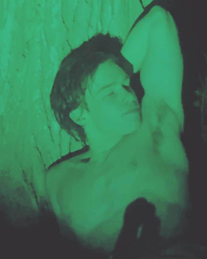 LOVE MAGAZINEのインスタグラム：「Model @landerdalton spends a wild night in the woods, captured by @shotbylacruz 🌳」
