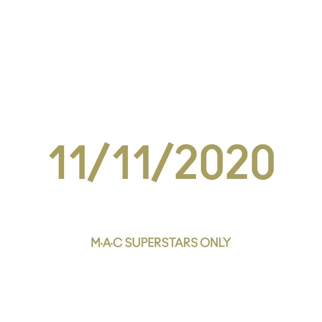 M·A·C Cosmetics Deutschlandさんのインスタグラム写真 - (M·A·C Cosmetics DeutschlandInstagram)「11/11/2020 Diese Woche feiern wir unsere Superstars. Diese Woche feiern wir Dich. #MACSUPERSTARS  #STAYTUNED」11月5日 17時03分 - maccosmeticsgermany