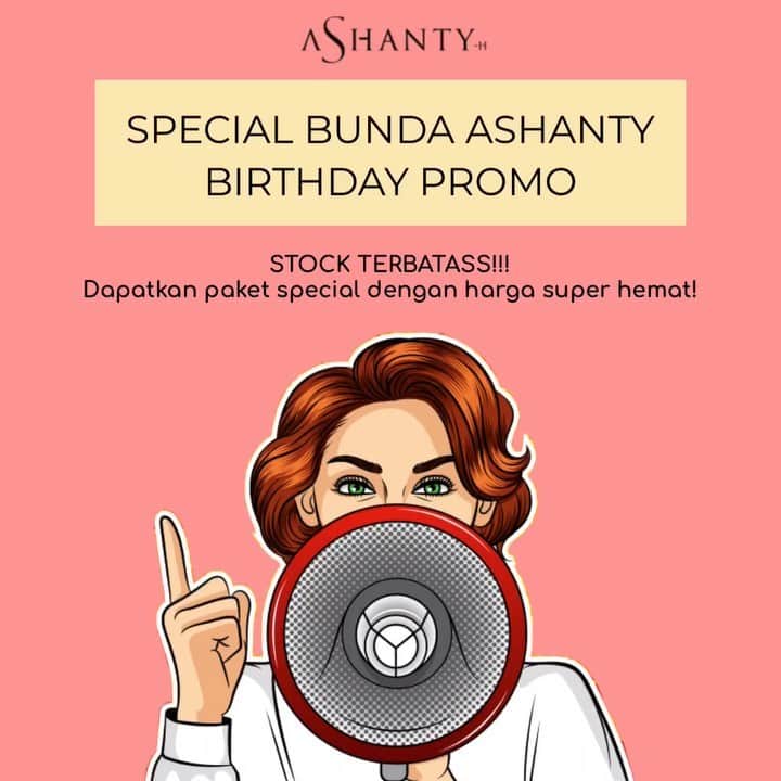 ASHANTY BEAUTY CREAM OFFICIALのインスタグラム：「ASHANTY BEAUTY CREAM MASIH PROMO SPECIAL ULANG TAHUN BUNDA ASHANTY 🎉  Yuuk nikmati promo menarik special momen ulang tahun Bunda Ashanty dapatkan paket special :  Paket Special Birthday 1  • Ashanty Beauty Cream (Pilih salah satu series) • Skinua Pure O2 Mask  • Skinua Ultra W Modelling Mask Ice Cream GRATIS CAMELLIA VELVET TINT (Pilih salah satu shade) hanya Rp 900.000,-   Paket Special Birthday 2  • Ashanty Beauty Cream (Pilih salah satu series)  • Skinua Ultra W Modelling Mask Ice Cream GRATIS LIPMATTE ASHANTY (Pilih salah satu shade) hanya Rp 550.000,-  Paket Special Birthday 3  • Ashanty Beauty Cream (Pilih salah satu series) GRATIS LIPMATTE ASHANTY (Pilih salah satu shade) hanya Rp 450.000,-  Yuk Ladies pilih paket favoritemu, berikan perawatan dan nutrisi terbaik untuk kulit wajahmu. Pesan sekarang juga yaa sebelum kehabisaaan, stock promo sangat terbataaaassss !!!!!  _____________________________ Informasi dan pemesanan  Ashanty Beauty Cream Chat Via WA : WA: 081293823950 WA: 081287388885 WA: 087778489900 WA: 085781140354 ⚡️ Fast Respons Click Link On Bio Instagram @ashantyid ❣️ ______________________________ #ashantybeautycream #creamashanty #skincareashanty #skincare #skincareartis #skincarelokal #creamwajah #creamperawatanwajah #obatjerawat #jerawat #kosmetik #krimwajah #creamwajah #whiteningcream #ashantyid #ashanty」