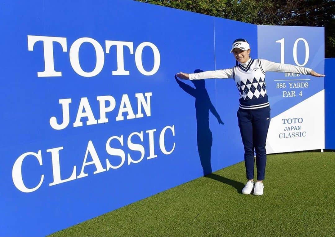 河本結さんのインスタグラム写真 - (河本結Instagram)「. 明日から TOTO JAPAN CLASSIC がはじまります!  #letsenjoy #golf #ゴルフ」11月5日 17時37分 - kawamotoyui_official