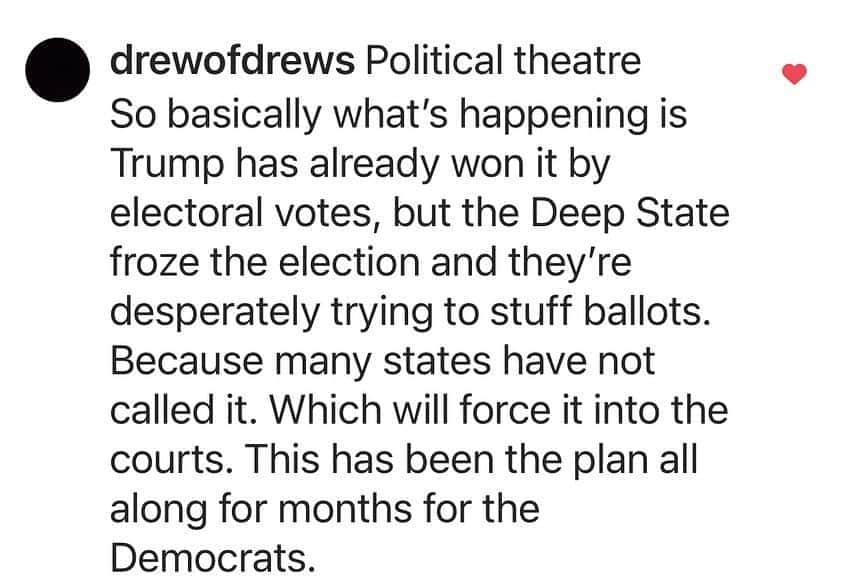 サミーア・アームストロングのインスタグラム：「@drewofdrews to put it simply. 👍🏼🙏🏼🇺🇸」