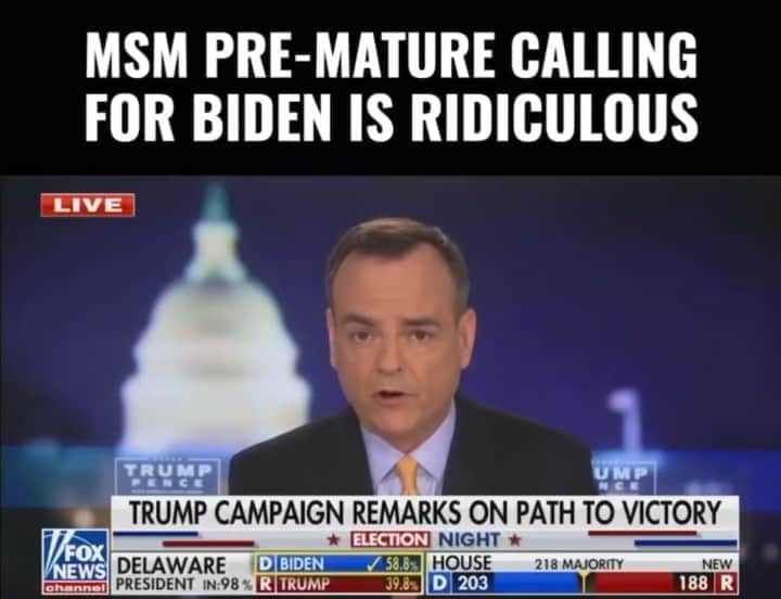 サミーア・アームストロングのインスタグラム：「@foxnews getting called out for calling Arizona for @joebiden」