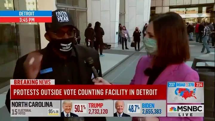 コモンのインスタグラム：「“The Black vote in Detroit is the highest it’s ever been, and we will determine the outcome, because we’ve gone from picking cotton to picking presidents.”」