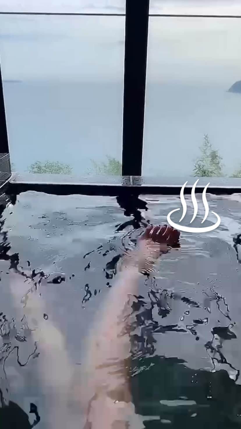 乃亜のインスタグラム：「♨︎」