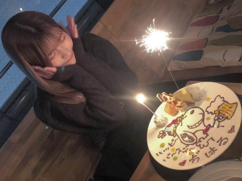 ちはるさんのインスタグラム写真 - (ちはるInstagram)「. ぢはるさん幸せだな〜　11.4  #22才 #happybirthday じぶん #アイドル #idol #likeforlike #l4l #スヌーピー」11月5日 12時20分 - 11chiii__04