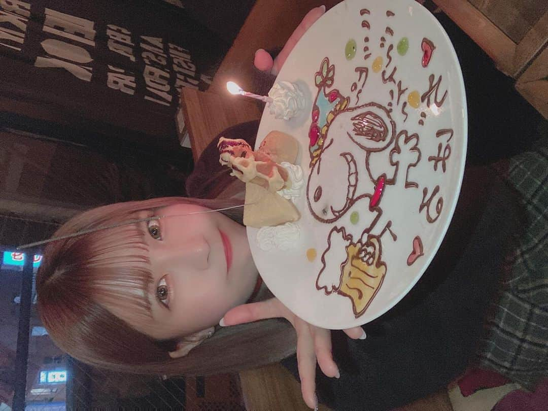 ちはるさんのインスタグラム写真 - (ちはるInstagram)「. ぢはるさん幸せだな〜　11.4  #22才 #happybirthday じぶん #アイドル #idol #likeforlike #l4l #スヌーピー」11月5日 12時20分 - 11chiii__04