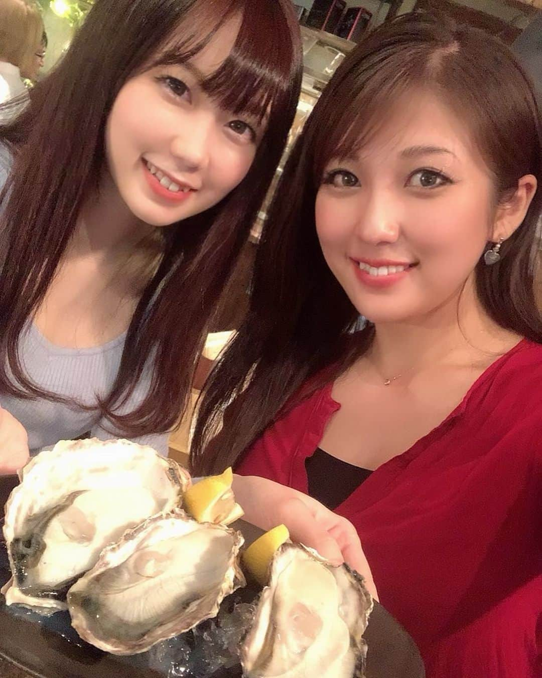 神谷麻美さんのインスタグラム写真 - (神谷麻美Instagram)「すずちゃんと #ビストロトリコヤ でご飯🥰❣️ 楽しかった🥰💕✨ 生牡蠣美味しかったぁ🦪❤✨  #恵比寿イタリアン #恵比寿グルメ #ビストロ #女子会」11月5日 13時23分 - asamice428