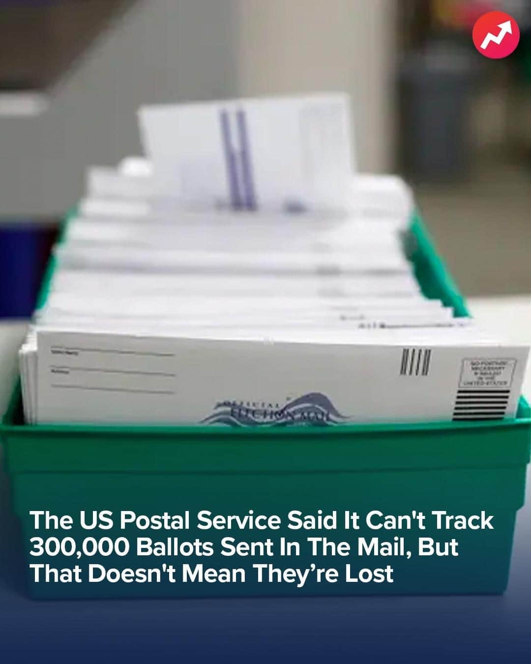 BuzzFeedさんのインスタグラム写真 - (BuzzFeedInstagram)「@BuzzFeedNews: During an ongoing trial, Postal Service officials said the ballots weren't being tracked so that they could be delivered more quickly. Link in bio to read more.」11月5日 13時41分 - buzzfeed