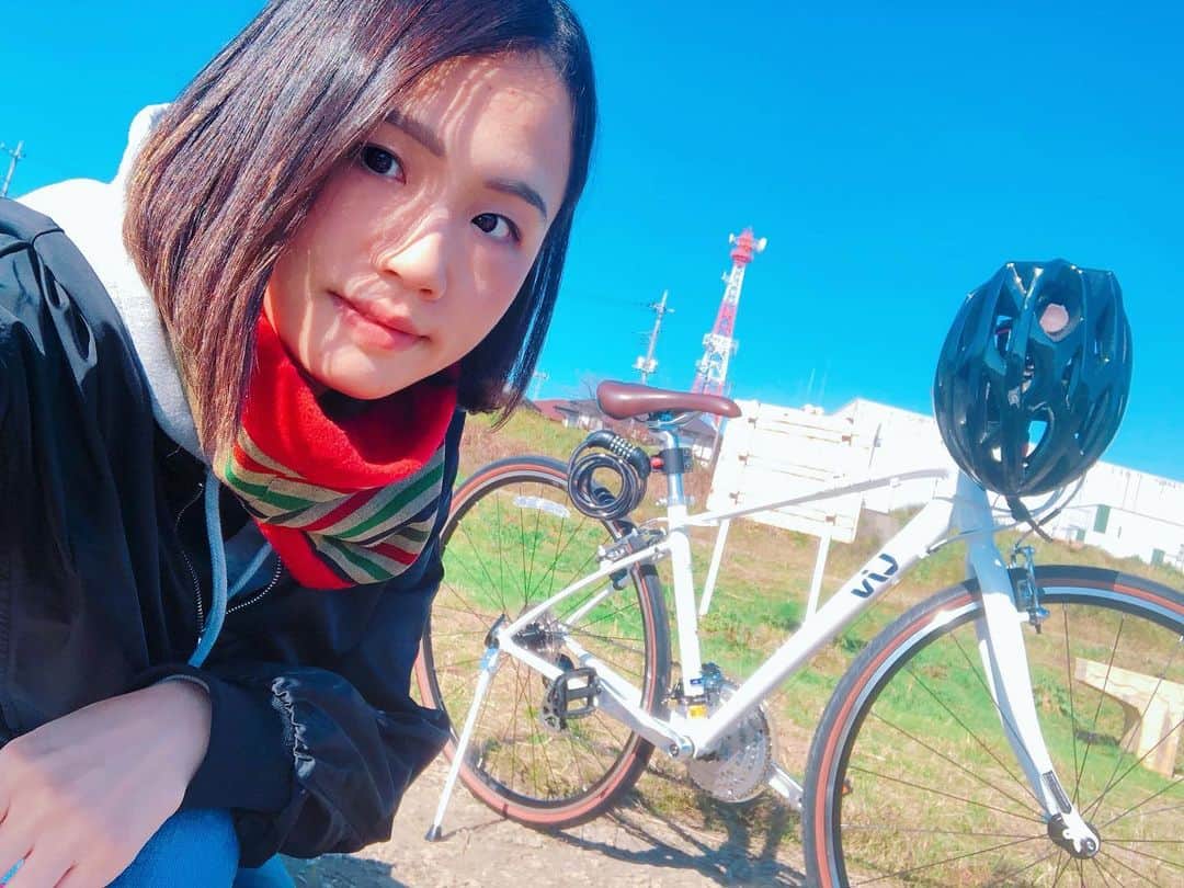 クロスバイク女子