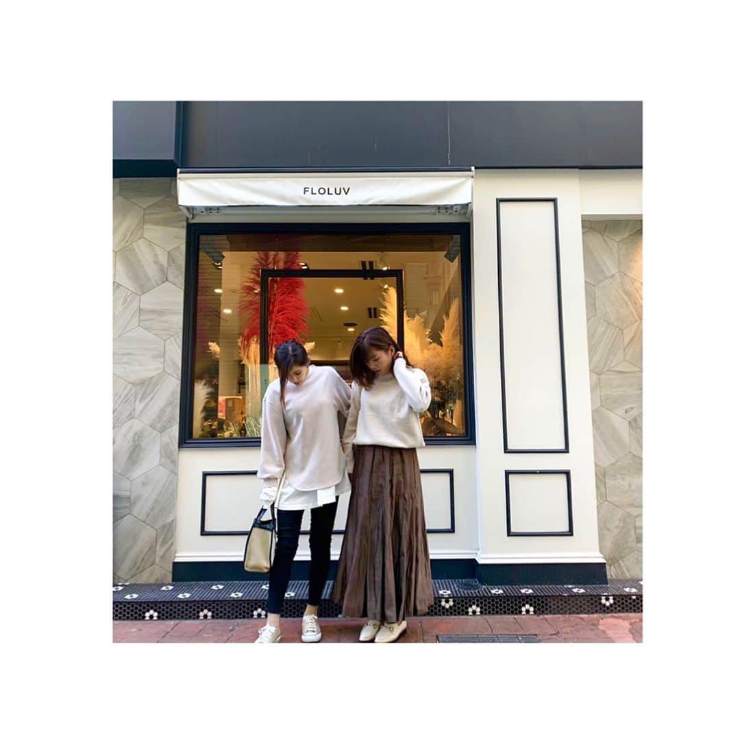 篠原まりあのインスタグラム：「__________** . . 久しぶりに妹に会った 🥰 .  お互い成長できますように🌱 .」