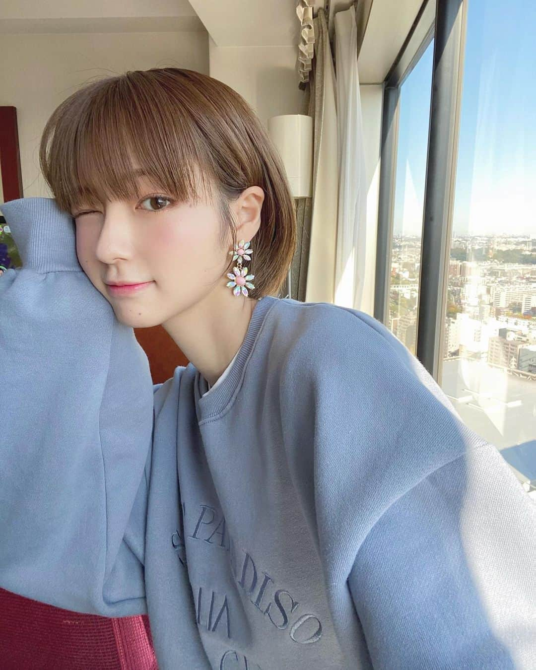 糸原美波さんのインスタグラム写真 - (糸原美波Instagram)「💠🦋💙  #chuu #chuujapan」11月5日 15時44分 - minami_itohara