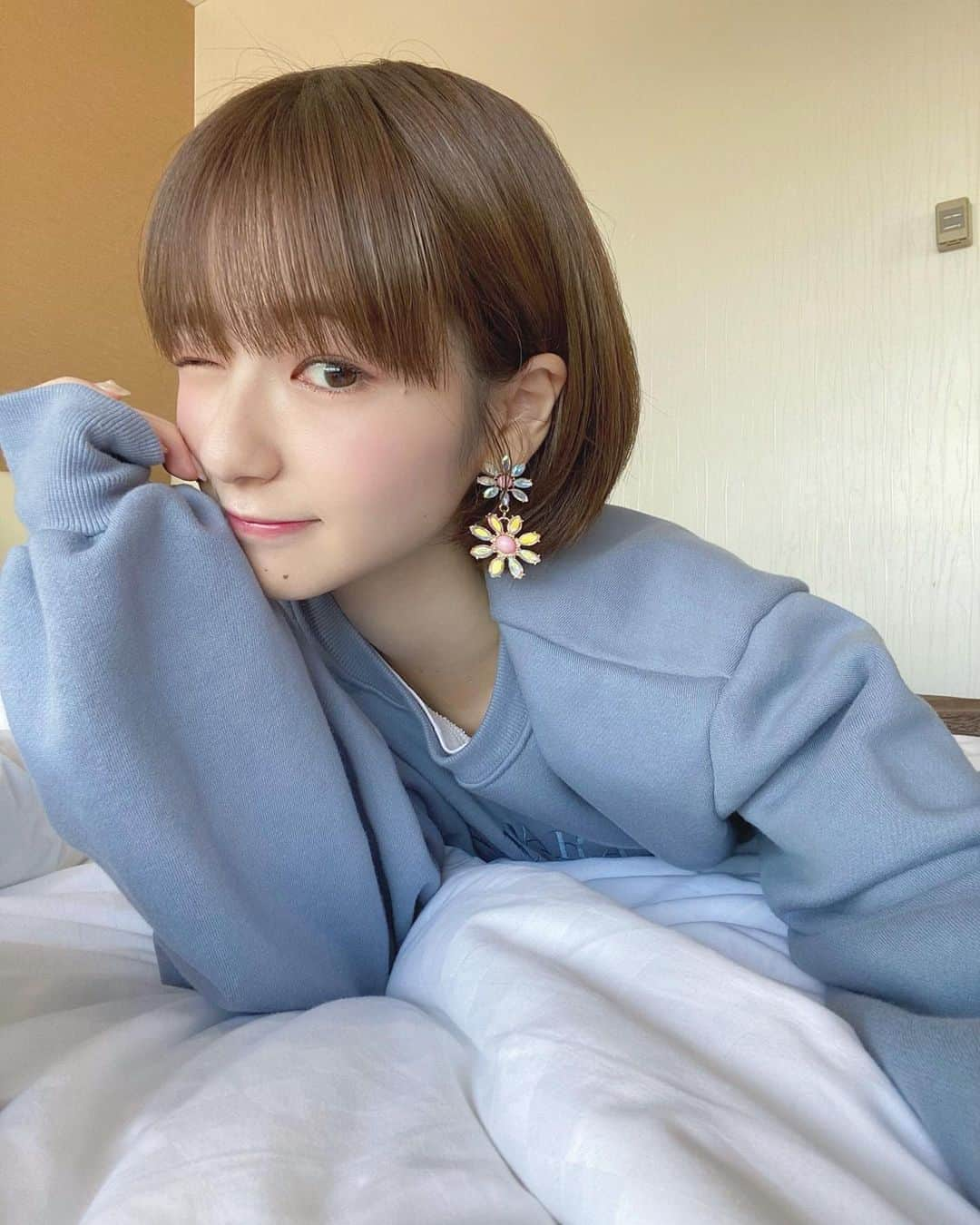 糸原美波さんのインスタグラム写真 - (糸原美波Instagram)「💠🦋💙  #chuu #chuujapan」11月5日 15時44分 - minami_itohara