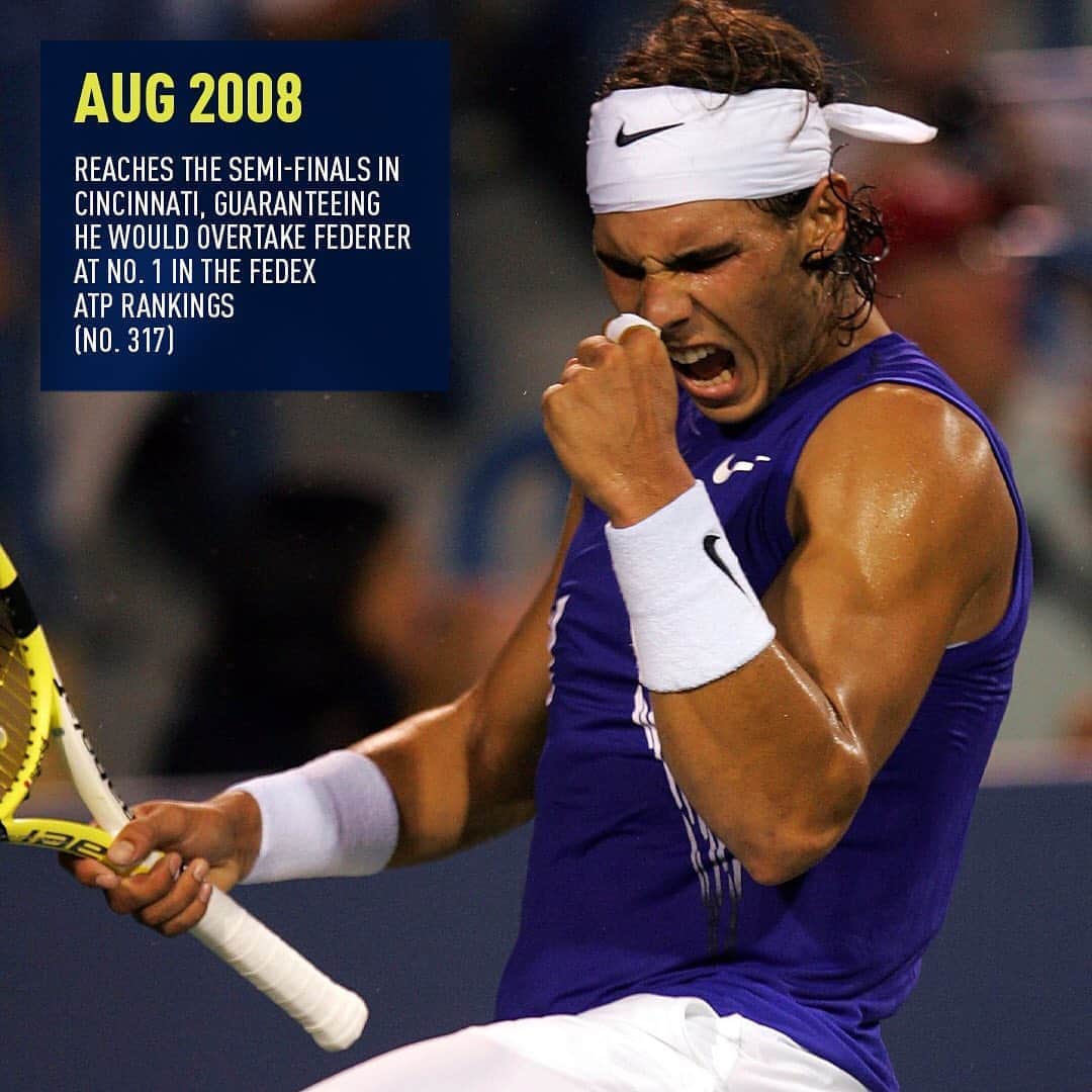 ATP World Tourさんのインスタグラム写真 - (ATP World TourInstagram)「An epic journey to 1,000 wins 👏  Which @rafaelnadal victory stands out most to you? #Rafa1000」11月5日 16時01分 - atptour