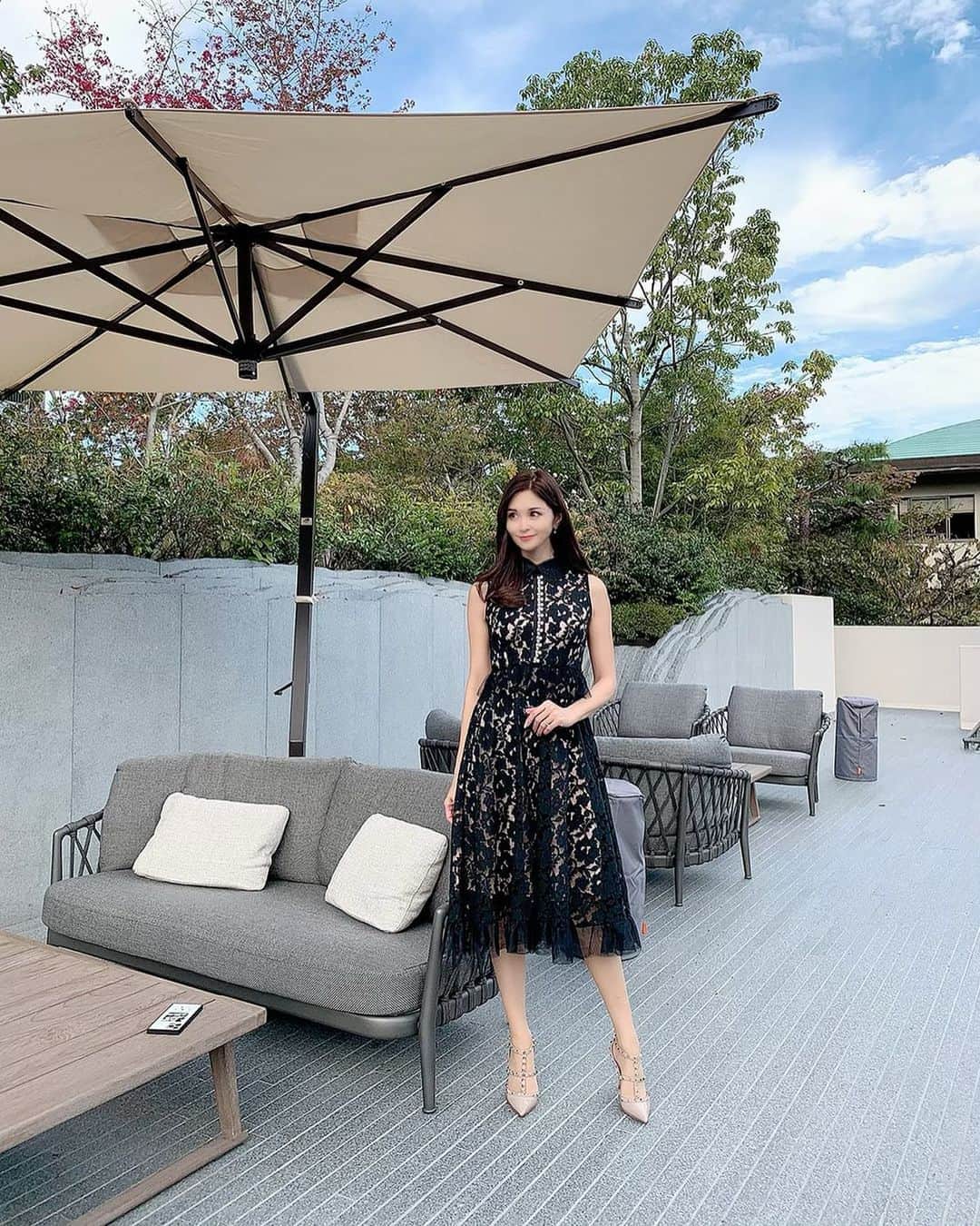 のインスタグラム：「嵐山に出来た素敵なホテル💕」