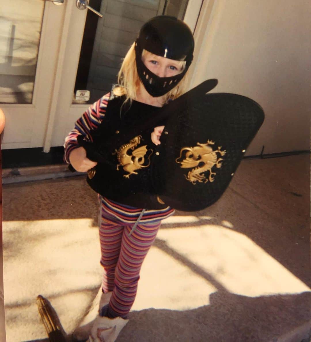 シエラ・ブレア・コイルのインスタグラム：「Being tough since ‘94 🛡#throwbackthursday」