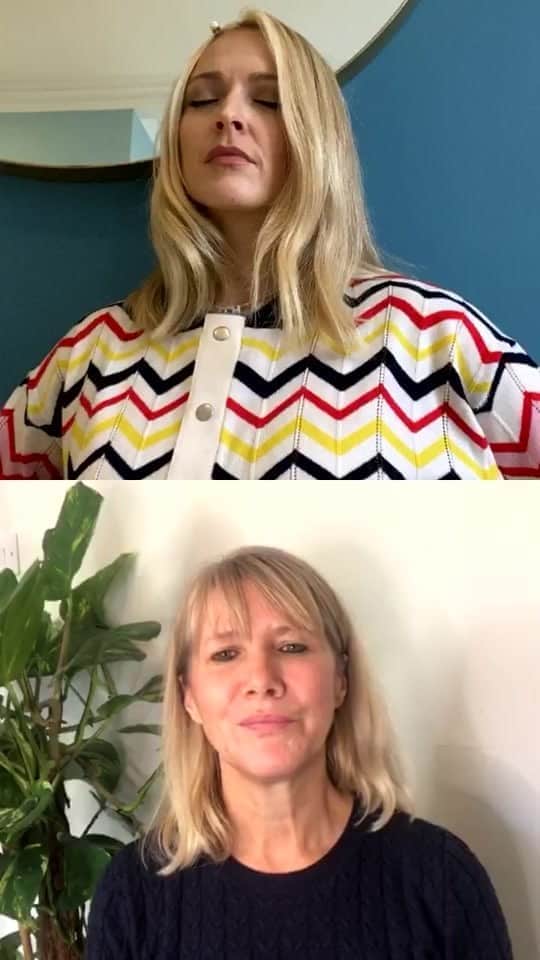 ファーン・コットンのインスタグラム：「A huge thank you to Rebecca for this mornings breathing techniques. So needed. This new lockdown is going to be stressful and tough for so many so I’m going to try and do as many insta lives as I can with brilliant people who might have some advice or stories to tell. Hope you enjoyed this session. ♥️」
