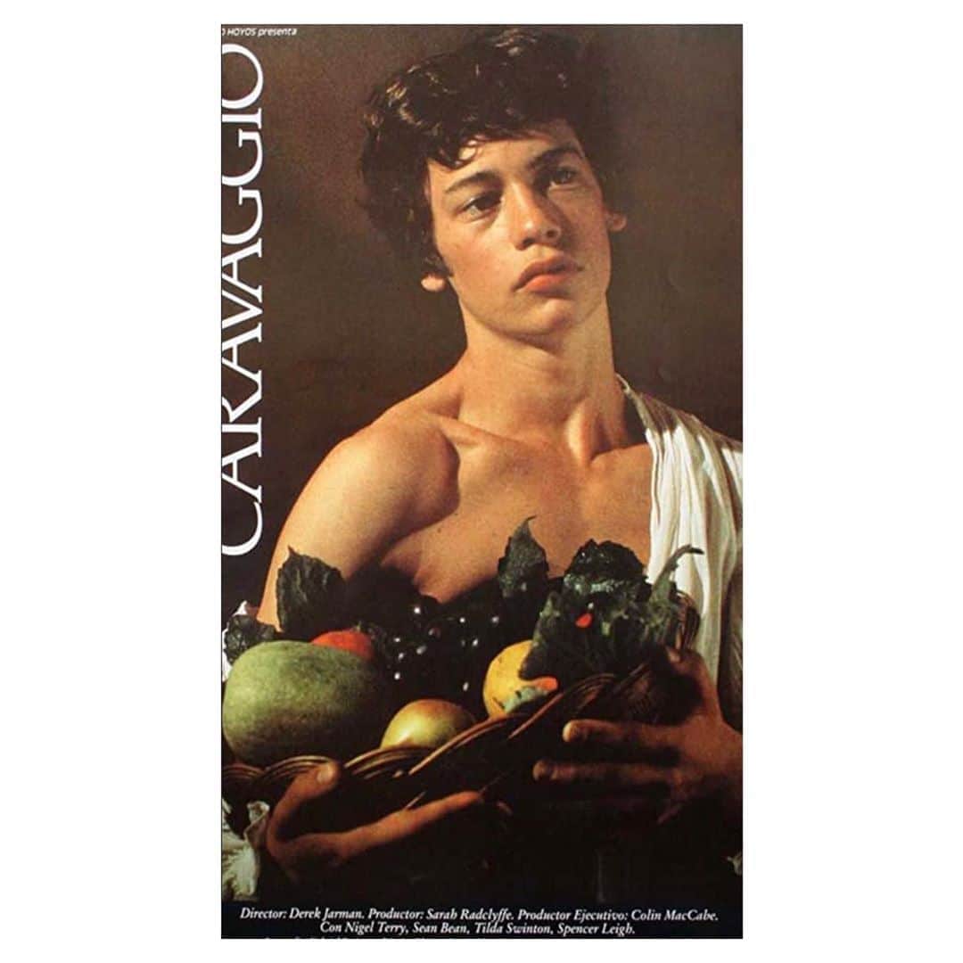ローラ・ベイリーさんのインスタグラム写真 - (ローラ・ベイリーInstagram)「Dexter Fletcher as Caravaggio Directed by Derek Jarman 1982」11月5日 18時34分 - laurabaileylondon