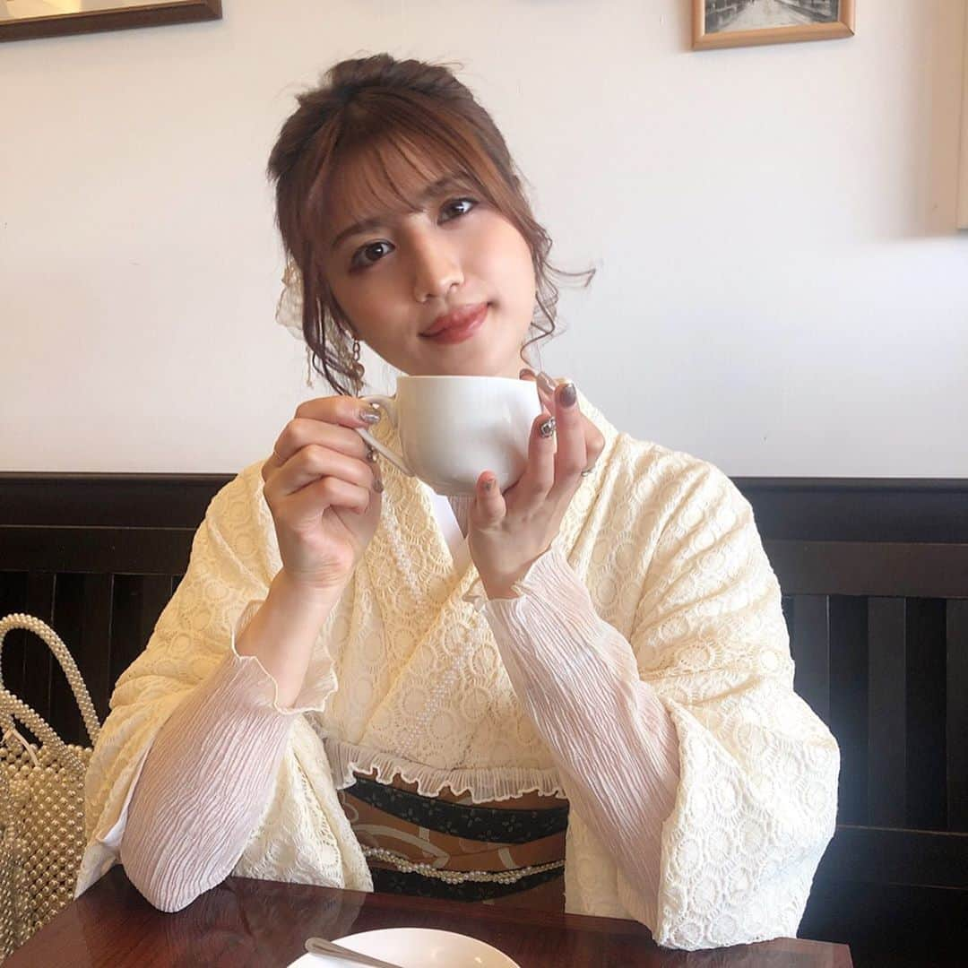 御子柴かなさんのインスタグラム写真 - (御子柴かなInstagram)「この着物👘レースなの✌️ 可愛かった🤤💕」11月5日 19時25分 - kanakana2510