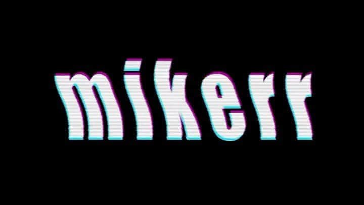 のインスタグラム：「ロゴの動き方がカッコいいでしょ お気に入り。 #mikerr」