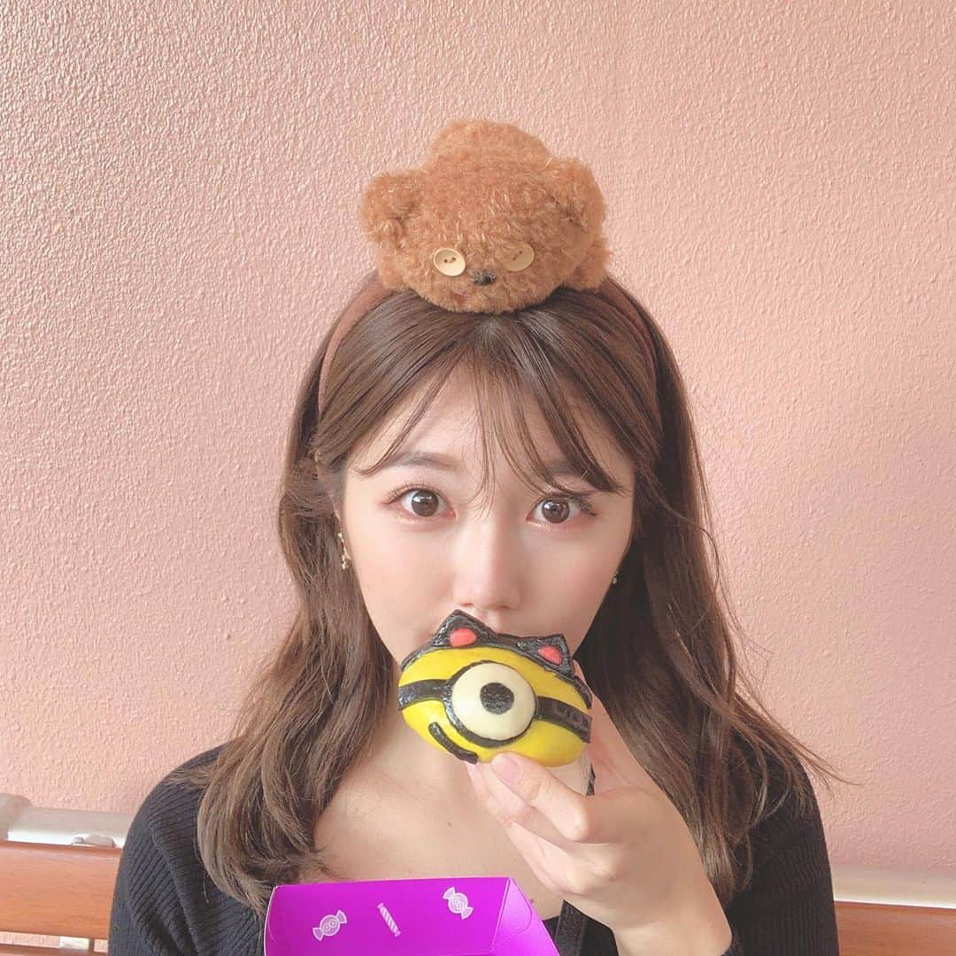 宮崎美穂さんのインスタグラム写真 - (宮崎美穂Instagram)「🧸🧸🧸  #USJ #ユニバーサルスタジオジャパン  #ティム #ミニオン #ミニオンまん #大阪グルメ #ユニバ」11月5日 19時43分 - myaostagram_380