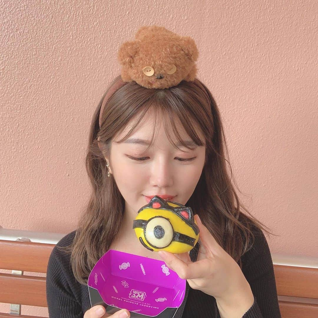 宮崎美穂さんのインスタグラム写真 - (宮崎美穂Instagram)「🧸🧸🧸  #USJ #ユニバーサルスタジオジャパン  #ティム #ミニオン #ミニオンまん #大阪グルメ #ユニバ」11月5日 19時43分 - myaostagram_380