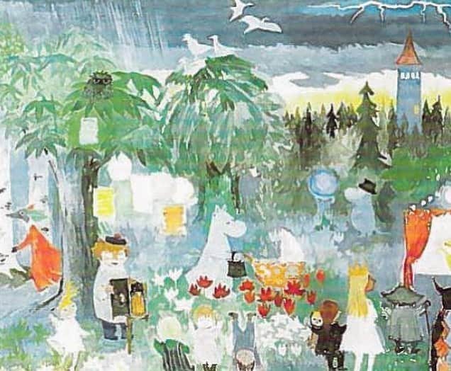 ムーミンさんのインスタグラム写真 - (ムーミンInstagram)「Tove Jansson brought light and color to Finland recovering from the wars in the 1940s and 50s with her versatile murals and monumental works in public spaces. 🎨 Read more at moom.in/murals. #moomin #moominofficial #moomincom #tovejansson」11月5日 20時17分 - moominofficial