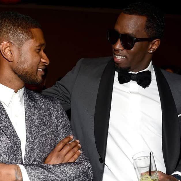 アッシャーのインスタグラム：「Happy Birthday Big Bro!!!! @diddy  Thank you for showin us the way. Just gettin better with time ....love you for life!」