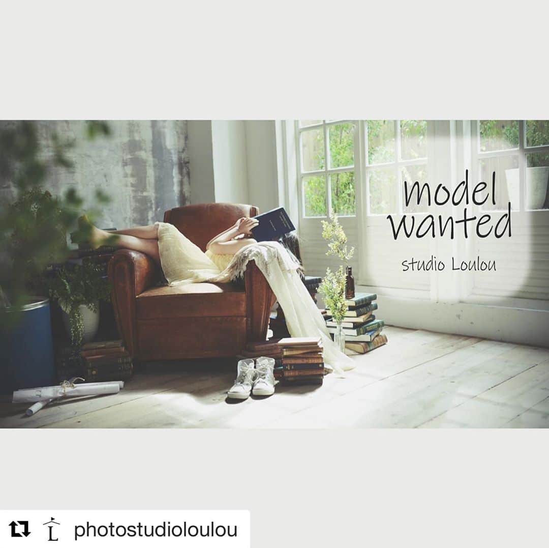 のインスタグラム：「#Repost @photostudioloulou with @get_repost ・・・ . studio Loulou広告モデルを募集!!  選考1名様の方に専属カメラマンが無料で撮影します📸  ★応募方法 ①このアカウントをフォロー ②この投稿のいいねと 指定タグを入れたリポストをお願いします！ ※指定タグを入れたスクリーンショットでの 投稿でも問題ございません。  #photostudioloulou  #loulou_model  ⚠️今回の募集は大人モデルの募集になります⚠️ ⚠️応募は18歳以上の方に限らせていただきます⚠️  撮影内容はカジュアルなお洋服での ポートレートになります。 レタッチ済の仕上がったデータを 20枚お渡しします！ データはご自由にご利用ください✨  ★応募期間 11月4日(水)～11月15日(日) ★撮影日 12月27日(日)9時~ ※撮影時間は2時間程を予定しております  モデルを依頼させていただく方にのみ DMでご連絡いたします！ 選考結果につきましてはお答えしかねます。 皆様のご応募お待ちしております🤗  @photostudioloulou #スタジオクークー #スタジオルールー  #子供写真スタジオ #フォトスタジオ #ハウススタジオ #写真館  #photostudio #自然光 #アンティーク #モデル募集  #モデル募集中  #撮影モデル  #モデル希望  #中央区 #台東区 #千代田区 #江東区  #清澄白河  #東京フォトスタジオ」
