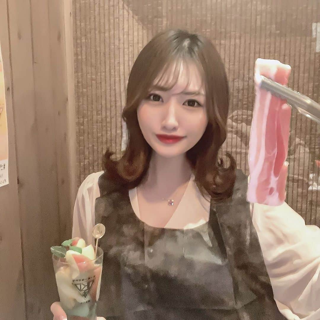 餃子のりさちゃんのインスタグラム：「サムギョ。」