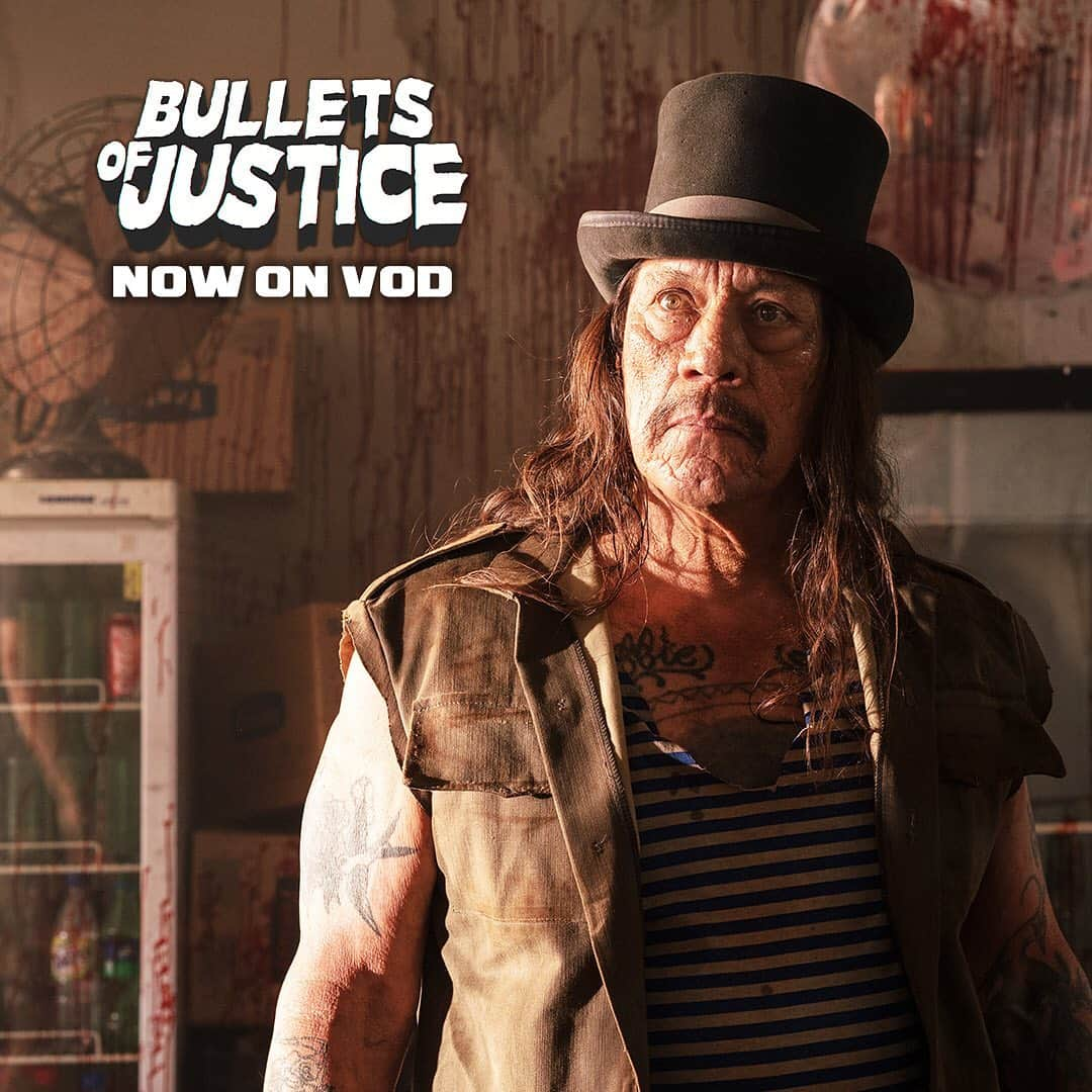 ダニー・トレホさんのインスタグラム写真 - (ダニー・トレホInstagram)「Watch me fight a half-pig half-human super-soldier in my cameo appearance in BULLETS OF JUSTICE! on Amazon: *Link in Bio* #BulletsOfJustice」11月6日 3時08分 - officialdannytrejo