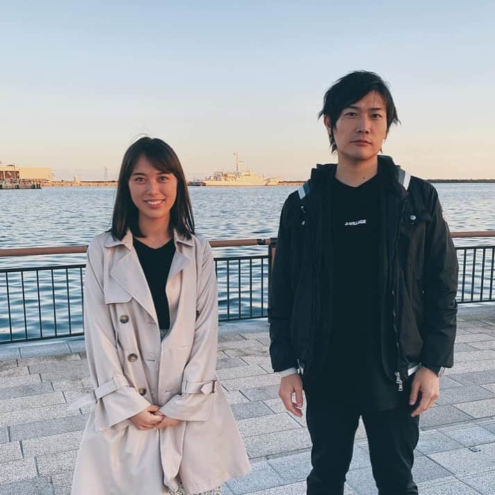 のインスタグラム：「🌱  台湾と日本で来年放送予定の 東日本大震災・復興ドキュメンタリー番組の撮影で ご一緒した吉田皓一さんと📸  私の地元でもある福島県浜通りを巡り 震災からまもなく10年の 被災地の現状をこの目で見てきました。  番組の詳細はまたお知らせします🌳」