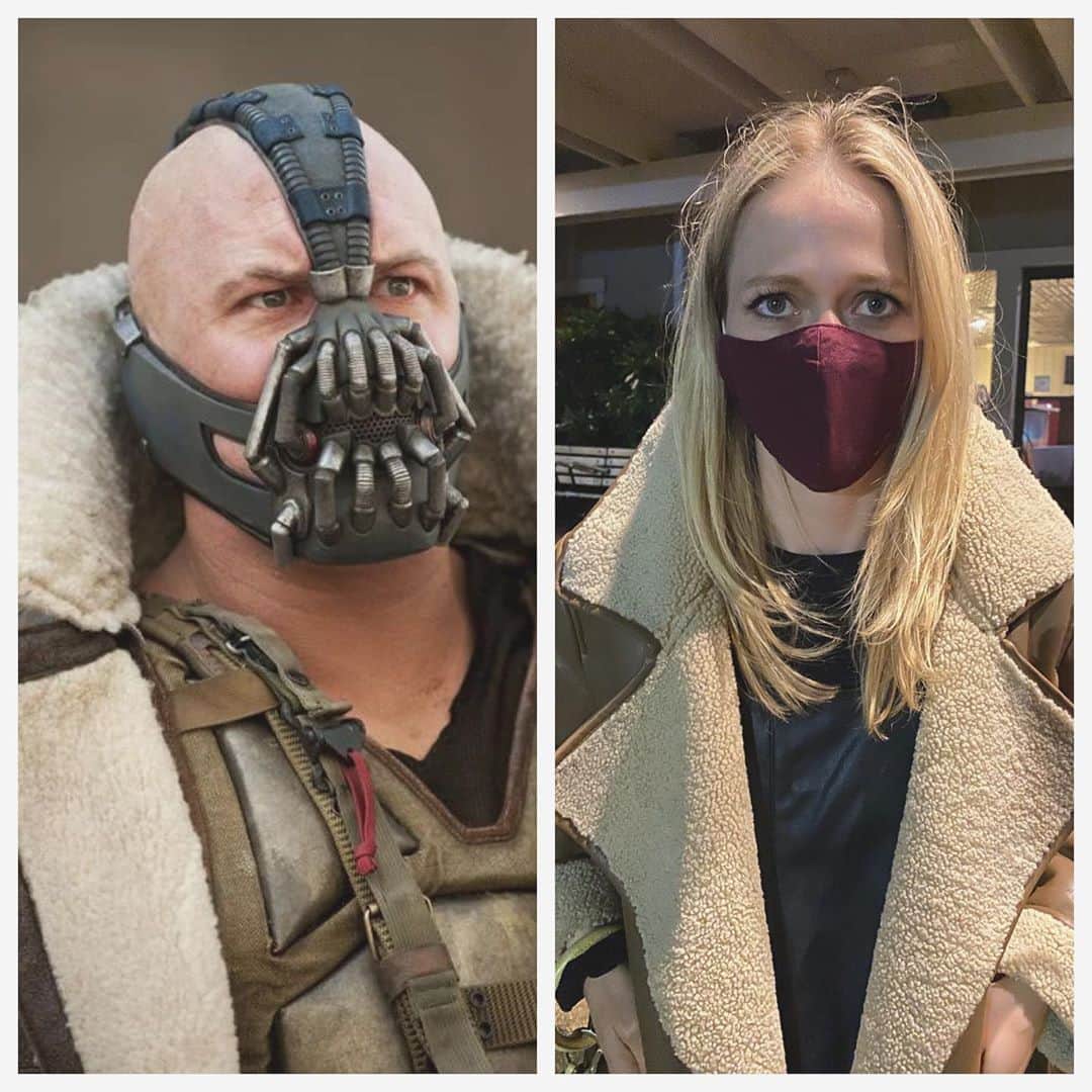 ジョアンナ・ブラッディのインスタグラム：「Not even my Halloween costume. Just a regular day. 🙈」