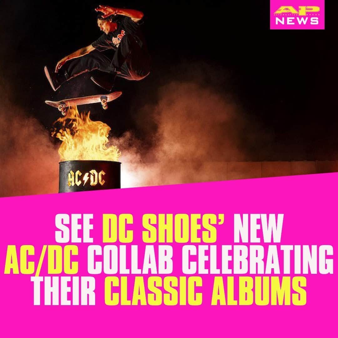 Alternative Pressさんのインスタグラム写真 - (Alternative PressInstagram)「LOOK: @acdc and @dcshoes are teaming up for a new collection of shoes and apparel to pay tribute to some of the band’s classic albums⁠ LINK IN BIO⁠ .⁠ .⁠ .⁠ #acdc #dcshoes #acdcclassicalbums #altpress #alternativepress」11月5日 22時01分 - altpress