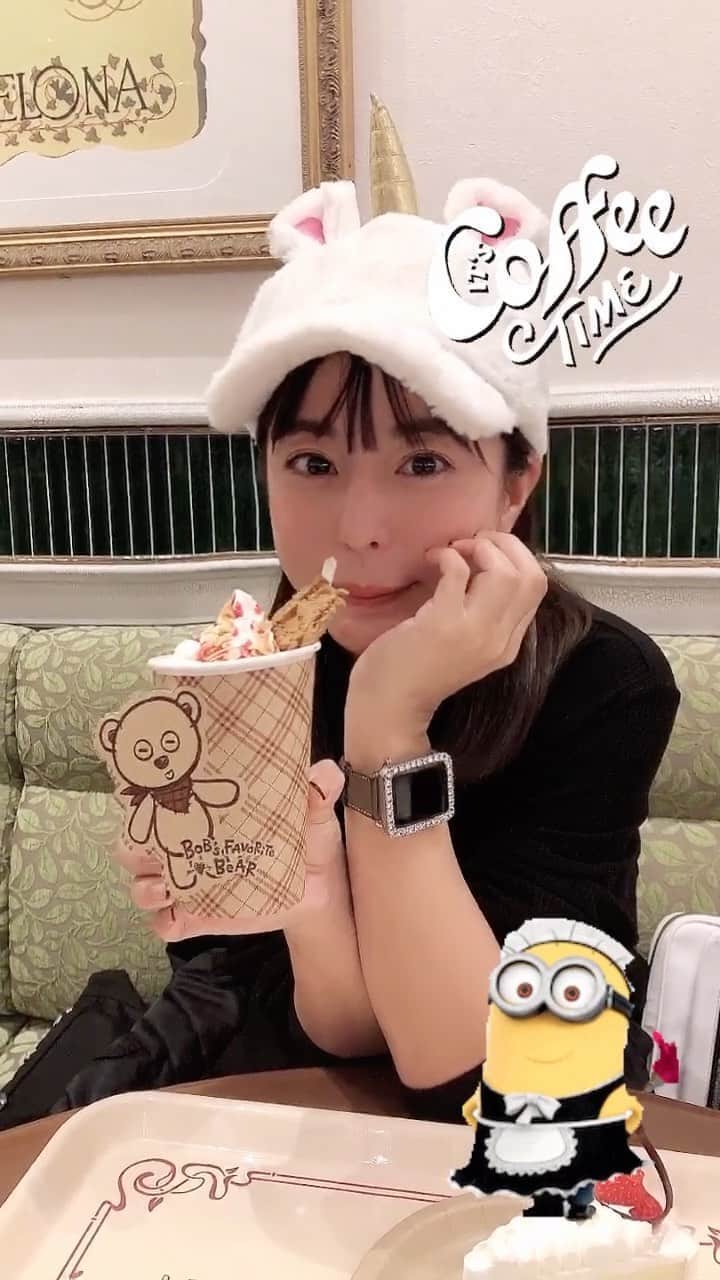 のインスタグラム：「Cafe Time:)🍰☕️  #TIM #ユニバーサル」
