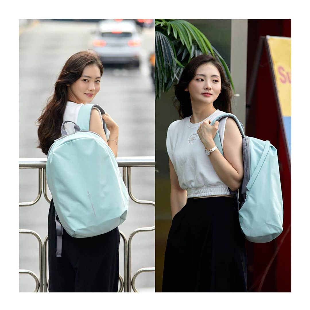 XD Designのインスタグラム：「✨ Bobby Soft in Mint ✨ Discover more colors at www.xd-design.com/bobby-soft  ⠀⠀⠀⠀⠀⠀⠀⠀⠀ ⠀⠀⠀⠀⠀⠀ A soft backpack to fit every style ✌️ ⠀⠀⠀⠀⠀⠀  ⠀⠀⠀⠀⠀⠀⠀⠀⠀ ⠀⠀⠀⠀⠀⠀⠀⠀⠀ ⠀⠀⠀⠀⠀⠀⠀⠀⠀ ⠀⠀⠀⠀⠀⠀⠀⠀⠀ ⠀⠀⠀⠀⠀⠀⠀⠀⠀ ⠀⠀⠀⠀⠀⠀⠀⠀⠀ ⠀⠀⠀⠀⠀⠀⠀⠀⠀ ⠀⠀⠀⠀⠀⠀⠀⠀⠀ ⠀⠀⠀⠀⠀⠀⠀⠀⠀ ⠀⠀⠀⠀⠀⠀⠀⠀⠀   #MadeforModernNomads 🎒 • • • #xddesign #xddesignbackstory #xddesignbobby #bobbybackpack #bobbysoft #softbag #schoolbag #usbbag #antitheftbag #antitheftbackpack #travellifestyle #photooftheday #modernnomad #gotyourback #keepexploring #stayconnected #travelbuddy #travelgear #digitalnomad #global_people #travelsafe #adventure #digitalnomadlife #mint #smarttravel #thetraveltag #smartbag #sustainablebag」