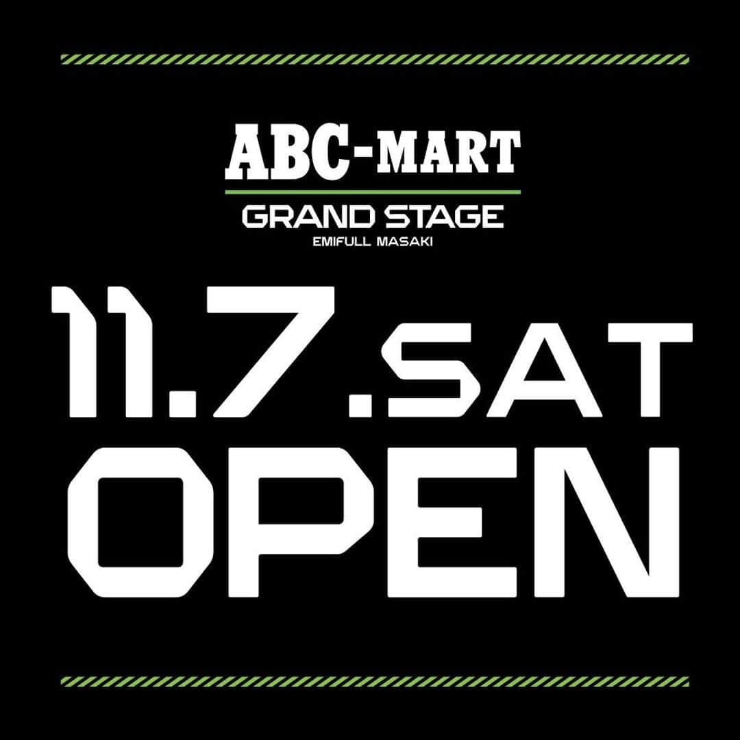 ABC-MART Grand Stageさんのインスタグラム写真 - (ABC-MART Grand StageInstagram)「. ABC-MART GRAND STAGE EMIFULL MASAKI 11.7 SAT OPEN  #abcgs」11月6日 12時00分 - abcmart_grandstage