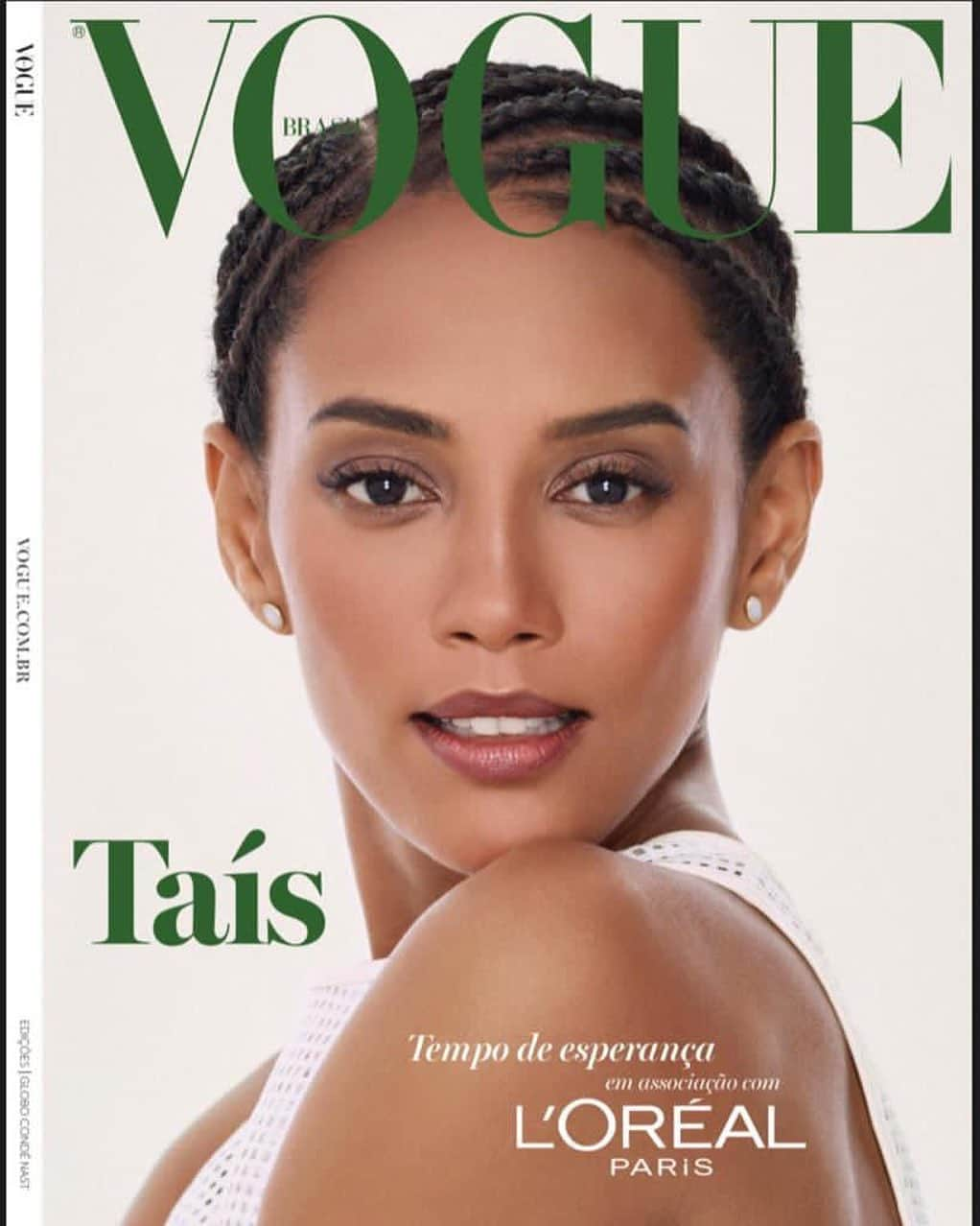 Tais Araújoさんのインスタグラム写真 - (Tais AraújoInstagram)「Tempo de esperança.  #tbt @voguebrasil edição especial de Setembro. 📸: @jucoutinho」11月6日 6時01分 - taisdeverdade