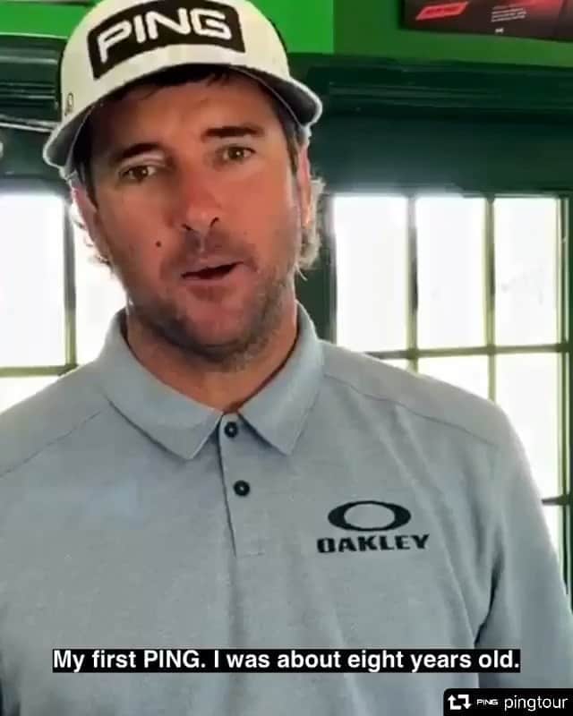 バッバ・ワトソンのインスタグラム：「It will always be @pingtour! Special thanks to Mr. Solheim... without you I never would’ve turned pro. I am thankful to you, your family and the entire #PINGFamily   #repost @pingtour ・・・ It all started with a B60 putter and an 8-year-old @bubbawatson. Now, he has 12 @pgatour titles including two #Masters wins. We are excited to announce that Bubba has signed a lifetime contract to represent PING. Hear how #BubbaGolf began and be sure to wish him a Happy Birthday!」