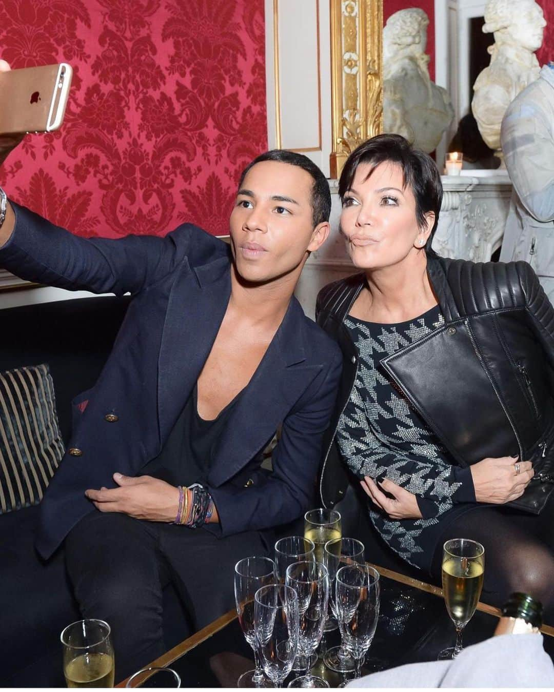 オリヴィエ・ルスタンさんのインスタグラム写真 - (オリヴィエ・ルスタンInstagram)「My love is endless for you @krisjenner ❤️ HAPPY BIRTHDAY to a woman that holds a big place in my heart since day 1. You’ ve taught me so much , in the way that you care about the  people around you , making sure to make everyone feel good, unique and push them to bring out the best in themselves whenever and wherever you are. You spread love like noone does and I cherish all the moments of fun, laughter and endless discussion we spend together! I love you Kris and am so grateful to have you in my life」11月6日 7時15分 - olivier_rousteing