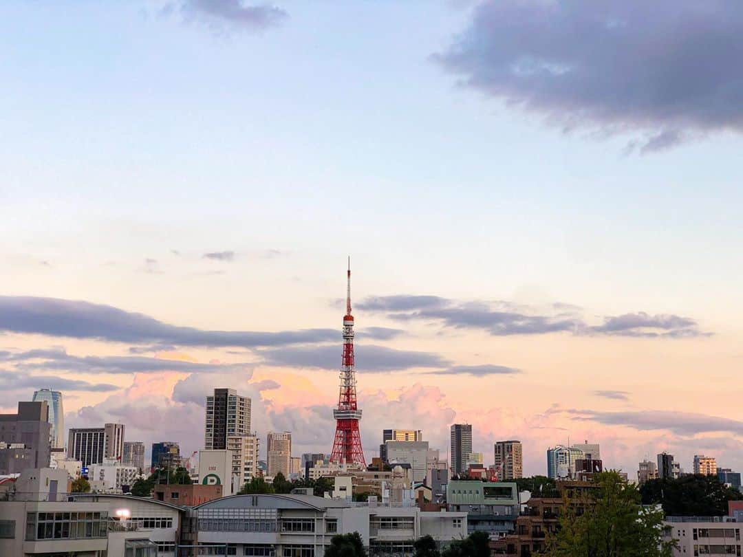 岡田彩花さんのインスタグラム写真 - (岡田彩花Instagram)「. 「 東京の こんな 女。」  #東京 #東京タワー #夕焼け #夕焼け空  ----------  映画『#ミッドナイトスワン』を観て、  まーーーーーーそれはそれは泣いた。  号泣も号泣。笑  エンドロール終わっても座席から立てないの。  マスクの下はびっしょびしょ。 . . ほぼ人がはけてから、ようやく座席から立ち上がってトイレに向かい。  トイレの鏡前で、あーよかった、マスクまでは濡れてないや！と思いきや、  よくよく見ると、マスク全体が涙と鼻水で色が変わってたから気づけてなかったっていうね。  うぎゃーめちゃくちゃはずかしっ！！ . . 更に映画館の外に出ても、ちょっとでも映画の内容を思い出そうもんなら涙が溢れ出てくる。  これ、比喩でもなんでもなくて、まじで溢れ出てくるの。。笑  情緒不安定になりすぎた。笑  でもそのくらい揺さぶられたんだよなぁ。。  ----------  こっからもしかしたらちょっとネタバレになるかもなんだけれども . . 凪沙が聖母マリアの様だと、思ったワンシーンが劇中にあって。  そしたらエンドロール終わったあとのあの映像である。 . . 受胎告知 . . んがーーーーーーー！！！  ってなった←  誰かわかる人居ませんか←←  ----------  そんなわたしはもうすぐ27歳。  東京生まれ、東京育ちながらもなかなかそれを信じてもらえない日々。  皆さんの思い描く東京ってなんですか？  わたしは、決して冷たい街ではないと思うのだけれど。。。 . . . #tokyo #東京の空 #東京の風景 #tokyotower #夕陽 #夕陽が好きな人と繋がりたい #夕焼けが好き #映画感想 #映画 #映画鑑賞 #映画鑑賞記録 #すっぴん #号泣 #泣いた #もうすぐ誕生日 #誕生日 #1108 #japanesegirl #citygirl  #岡田彩花 #あやかんぬ #ayakaokada #シグマセブン #シグマセブンフェイス #女優」11月6日 7時24分 - ayakaokada1108
