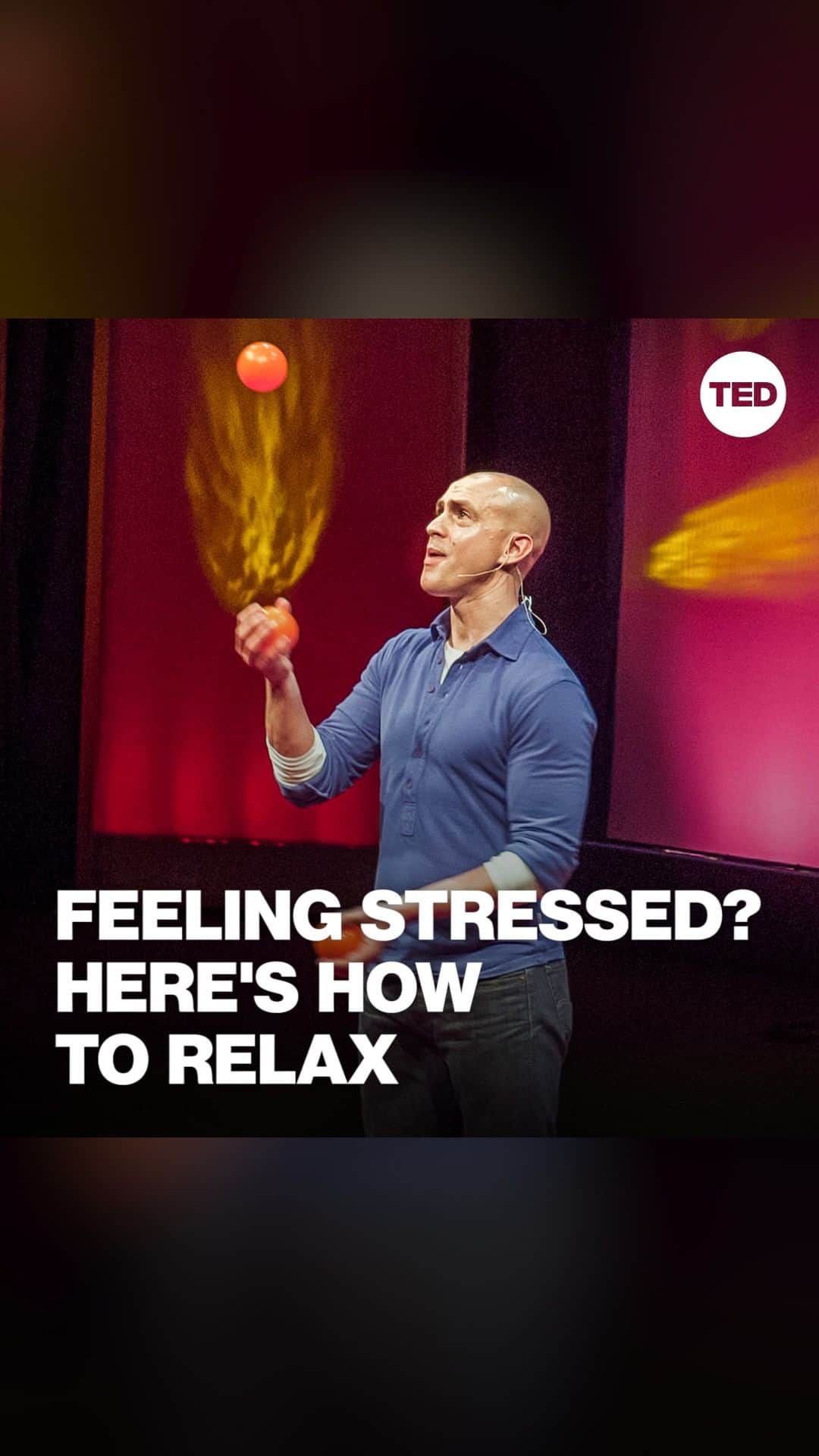 TED Talksのインスタグラム：「Many people believe they can’t meditate because they can’t "clear" their minds. The good news is: You don’t have to! Mindfulness and meditation aren't about stopping thoughts, getting rid of emotions or controlling your mind. Instead, "it's more about stepping back, seeing the thought clearly, witnessing emotions coming and going without judgment, but with a relaxed, focused mind," says @Headspace co-founder and mindfulness expert @AndyPuddicombe. More good news: You can start with just 10 minutes a day — no incense or sitting in uncomfortable positions required. Watch Andy's full talk on how to stay more present here: http://t.ted.com/bF7RS6G」