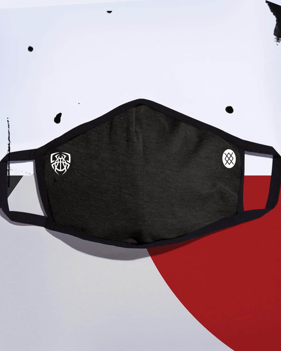 Stanceのインスタグラム：「🕷We got you covered 😷 Introducing our signature @spidadmitchell Butter-blend™️ Stance mask... Our non-medical grade face masks are made with our premium Butter Blend™ fabric to maximize your comfort. Masks are one size fits most, washable and reversible. For each mask purchased, we will donate a pair of socks to medical frontline workers through our 'Stance for Scrubs' #stanceforscrubs initiative. Keep covered, comfortably. Link in bio... #punksandpoets」