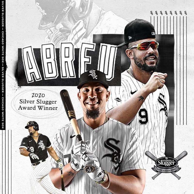 シカゴ・ホワイトソックスのインスタグラム：「#SilverSlugger x 3 ‼️」