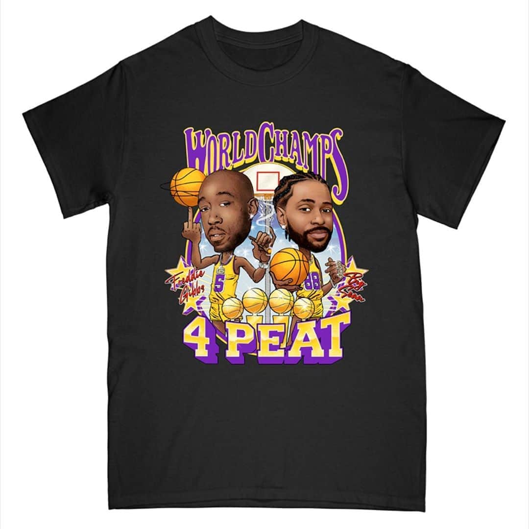 Freddie Gibbsさんのインスタグラム写真 - (Freddie GibbsInstagram)「Limited Edition ‘4 Peat’ Tees and Hats are almost Sold Out. Get them while you can at kanecomics.shop.  Link in Bio  #4THANGS」11月6日 9時24分 - freddiegibbs