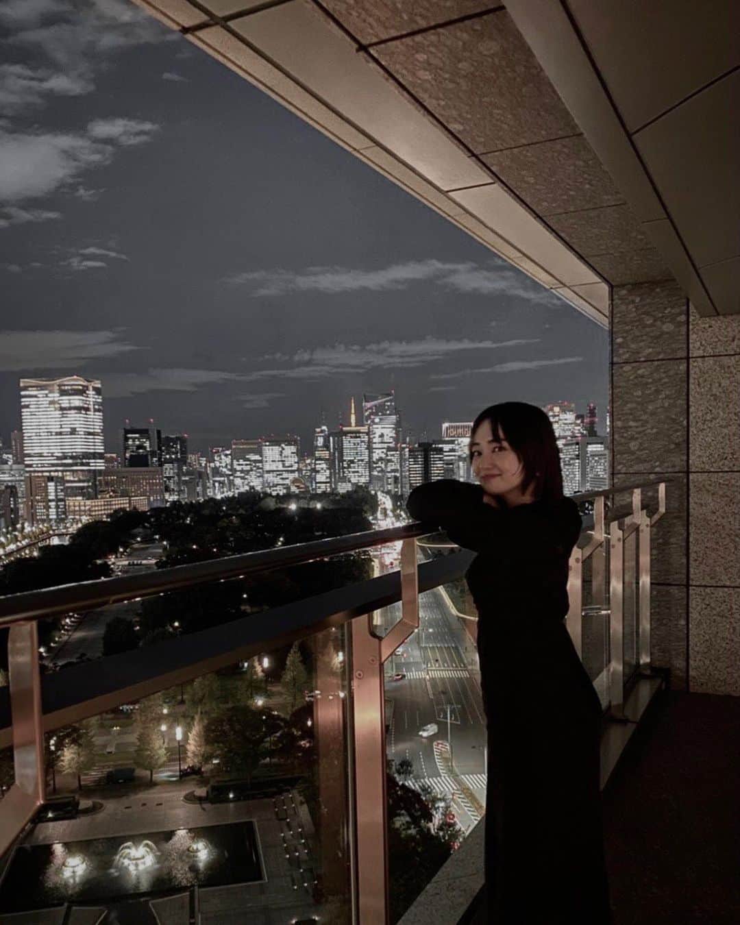 舞雛かのんさんのインスタグラム写真 - (舞雛かのんInstagram)「🌃🌙.  wonderful night.  お部屋から見える夜景がとても綺麗でした🥺.」11月6日 9時30分 - mizho_601
