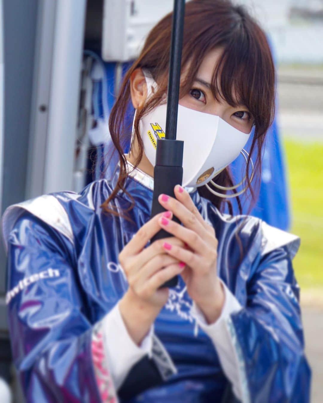 武田美憂のインスタグラム：「. 順調に食べてすくすく育っています🍥 . #オウルテック #レース #サーキット #レースクイーン #ドライブレコーダー #スマホアクセサリー #パソコン周辺機器 #ASSOMOTORSPORTS」