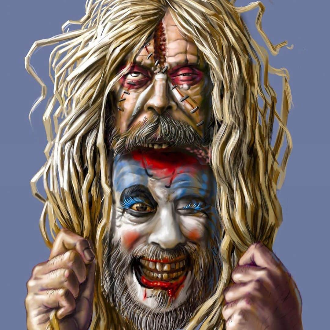 ロブ・ゾンビさんのインスタグラム写真 - (ロブ・ゾンビInstagram)「Hey, hey hey it’s FAN ART FRIDAY! 👍🏼🧠 Dig these visual delights. Post in comments if it’s your art because I haven’t got a clue. #robzombie #houseof1000corpses #sherimoonzombie #3fromhell #31 #doomhead #captainspaulding #thedevilsrejects #billmoseley #sidhaig」11月6日 20時26分 - robzombieofficial