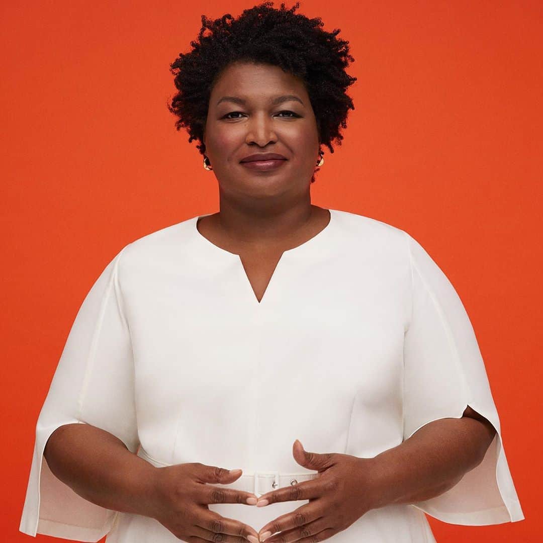 コルトン・ヘインズのインスタグラム：「From the bottom of my heart...Thank You @staceyabrams ❤️」