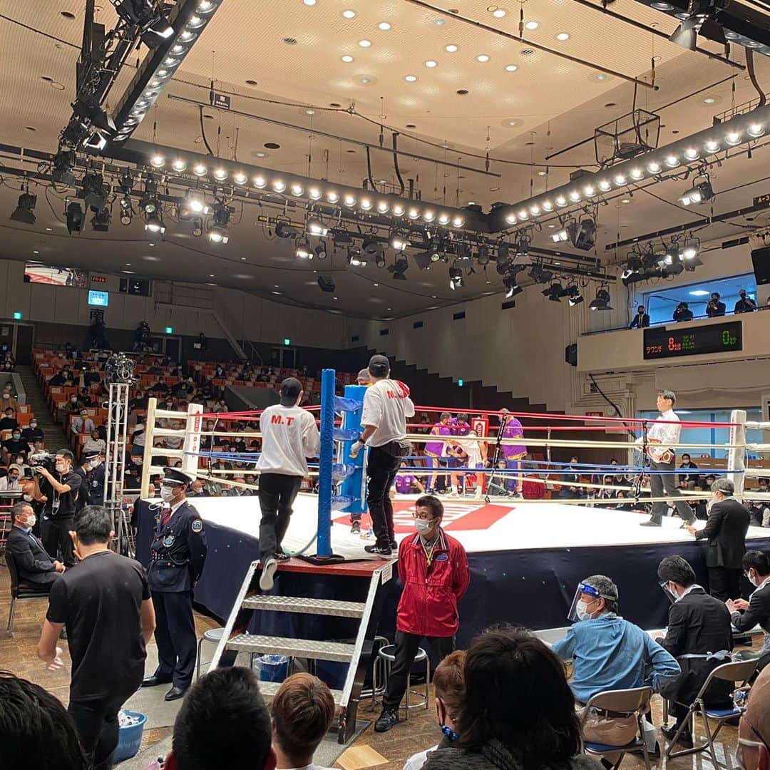 五味隆典さんのインスタグラム写真 - (五味隆典Instagram)「天心くんがいたよ！#ボクシング#キックボクシング#後楽園ホール」11月6日 20時45分 - takanorigomi