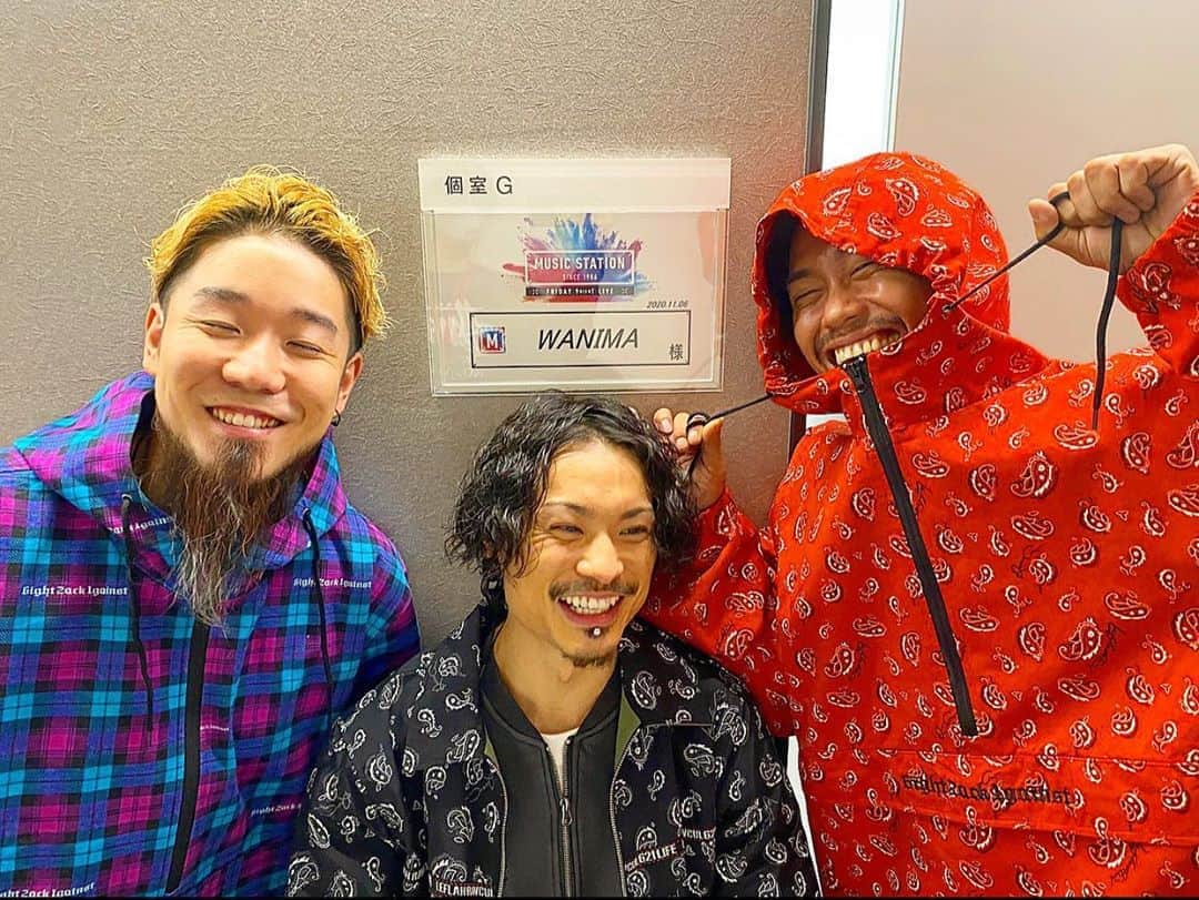 KENTAのインスタグラム：「11月6日に出れることに﻿ 感謝します。﻿ ﻿ ミニアルバムから﻿ 2曲歌わせて頂きます。﻿ ﻿ Mステ﻿ よろしくお願いします。﻿ ﻿ #WANIMA」